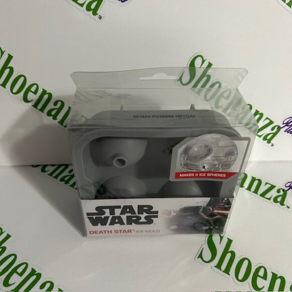 ICUP Ice Mold Disney Star Wars Death Star BPA-Free Food Safe Gray 4 Spheres - Picture 2 of 6